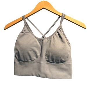 Yoga Bra Size large Set of 3 Longline Lounge Bra's Sports Bra Workout Comfy